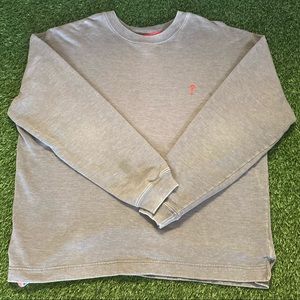 👖VTG 90s Guess Jeans Grey Crewneck